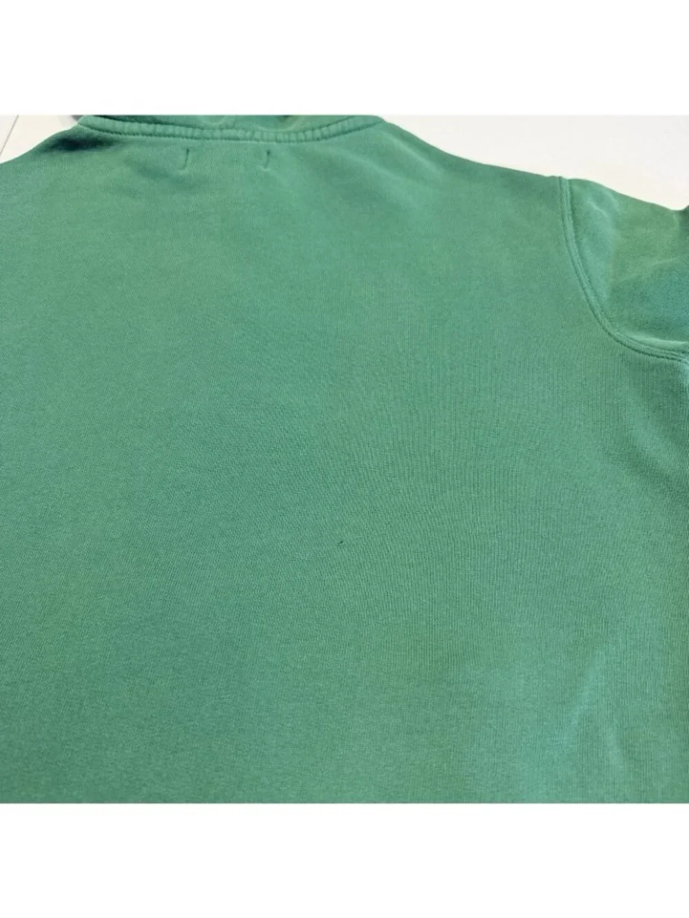 Vintage Polo Ralph Lauren Hoodie Sweatshirt Mens Small S Green Thermal Hood